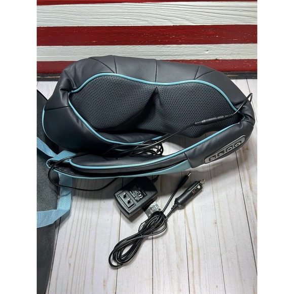 Home & Auto! Shiatsu Back Shoulder & Neck Massager Heat Deep Tissue 3D Kneading - Picture 6 of 15